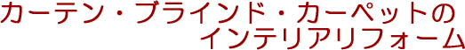 �u���C���h�E�J�[�e���E�J�[�y�b�g�̃C���e���A���t�H�[��