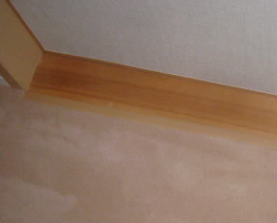 廊下に東リのカーペット・ボンフーリー置き敷き